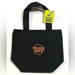 Trader Joe's Trick-or-Treat Mini Canvas Tote